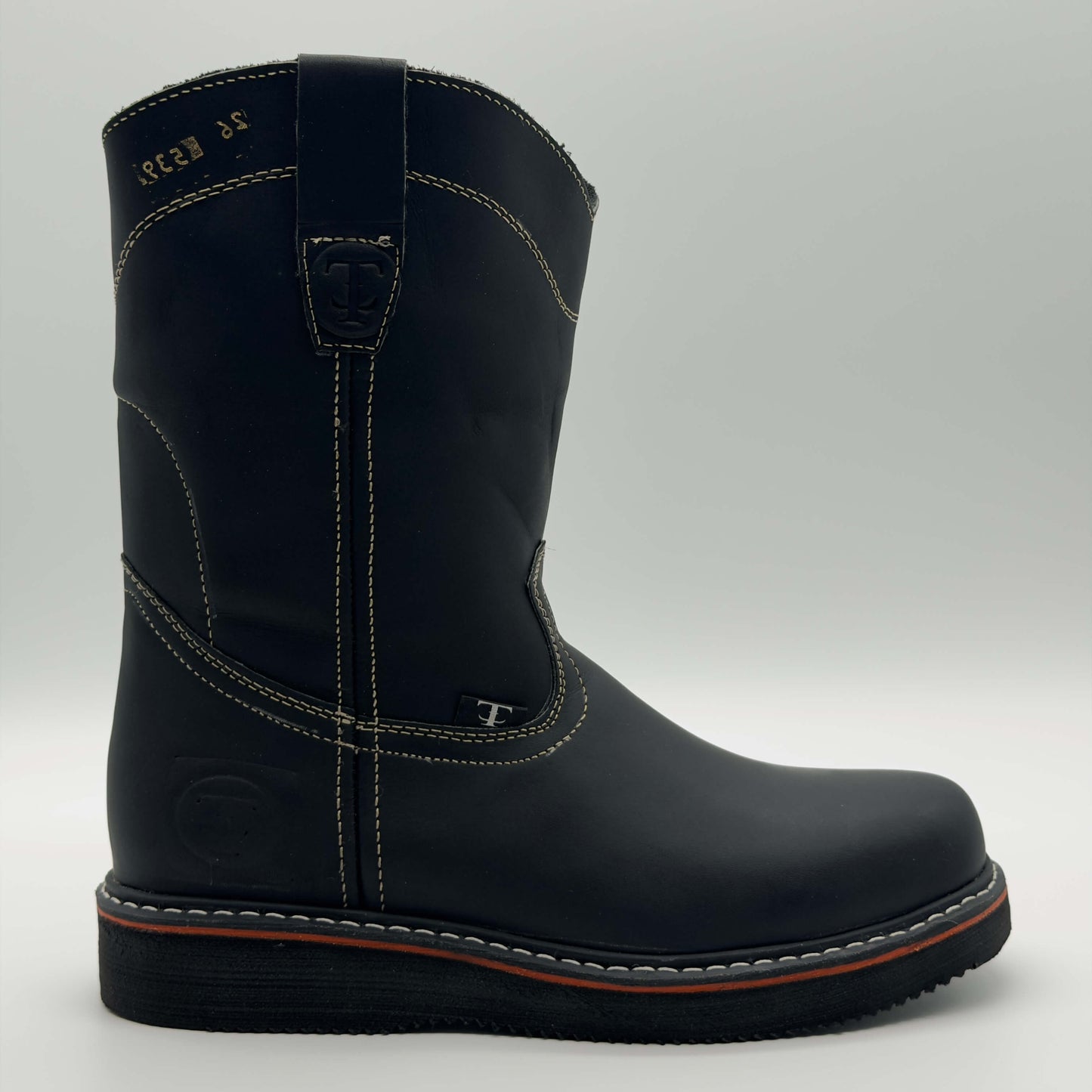Bota de Trabajo Roper Crazy Negro Mil Rayas
