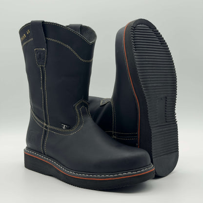Bota de Trabajo Roper Crazy Negro Mil Rayas