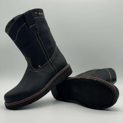 Bota de Trabajo Roper Crazy Negro Mil Rayas