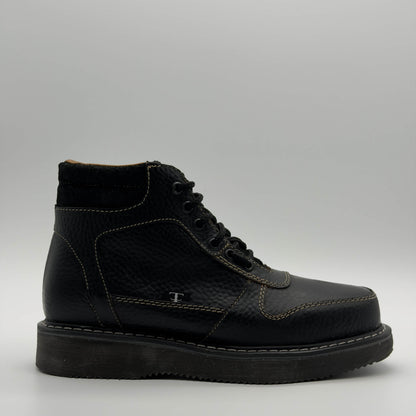 Zapato de Trabajo Cintas Floter Negro Mil Rayas