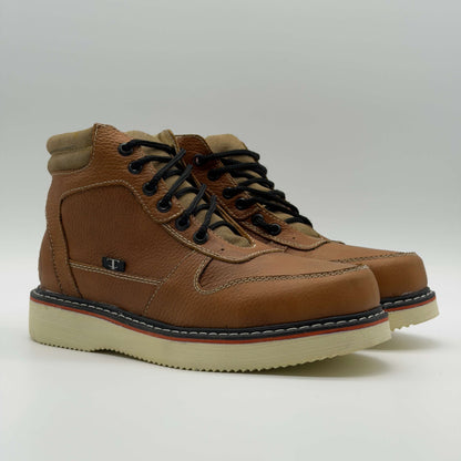 Zapato de Trabajo Cintas Floter Miel Mil Rayas