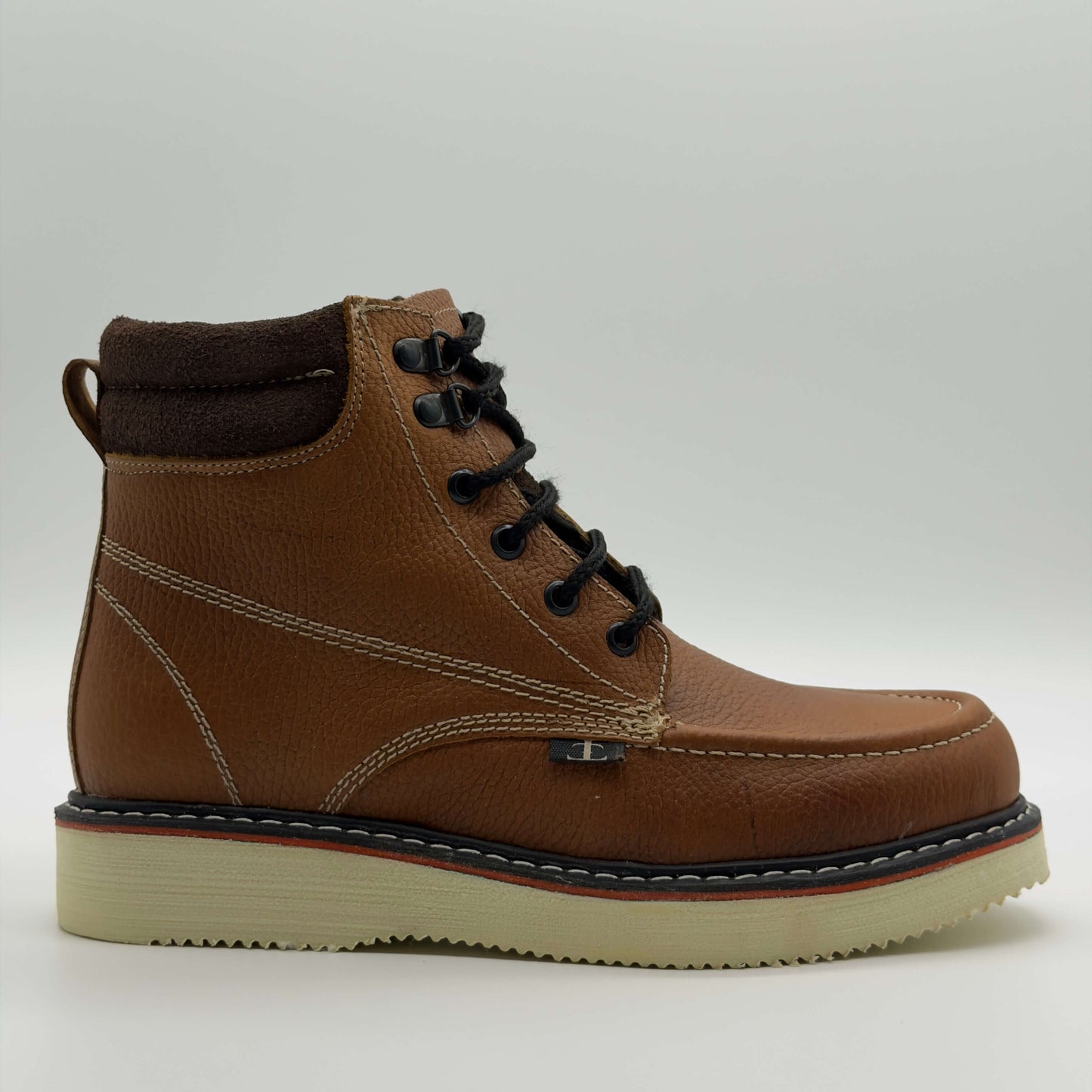 Zapato de Trabajo Cintas Bordado Floter Miel Mil Rayas