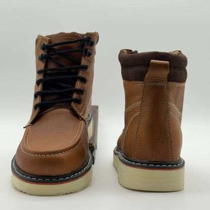 Zapato de Trabajo Cintas Bordado Floter Miel Mil Rayas